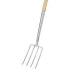 Border Fork with Ash Y Handle & Stainless Steel Tines GTWH018