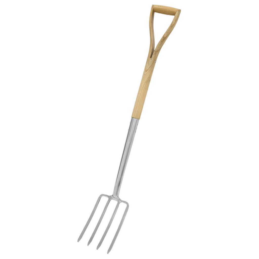 Border Fork with Ash Y Handle & Stainless Steel Tines GTWH018