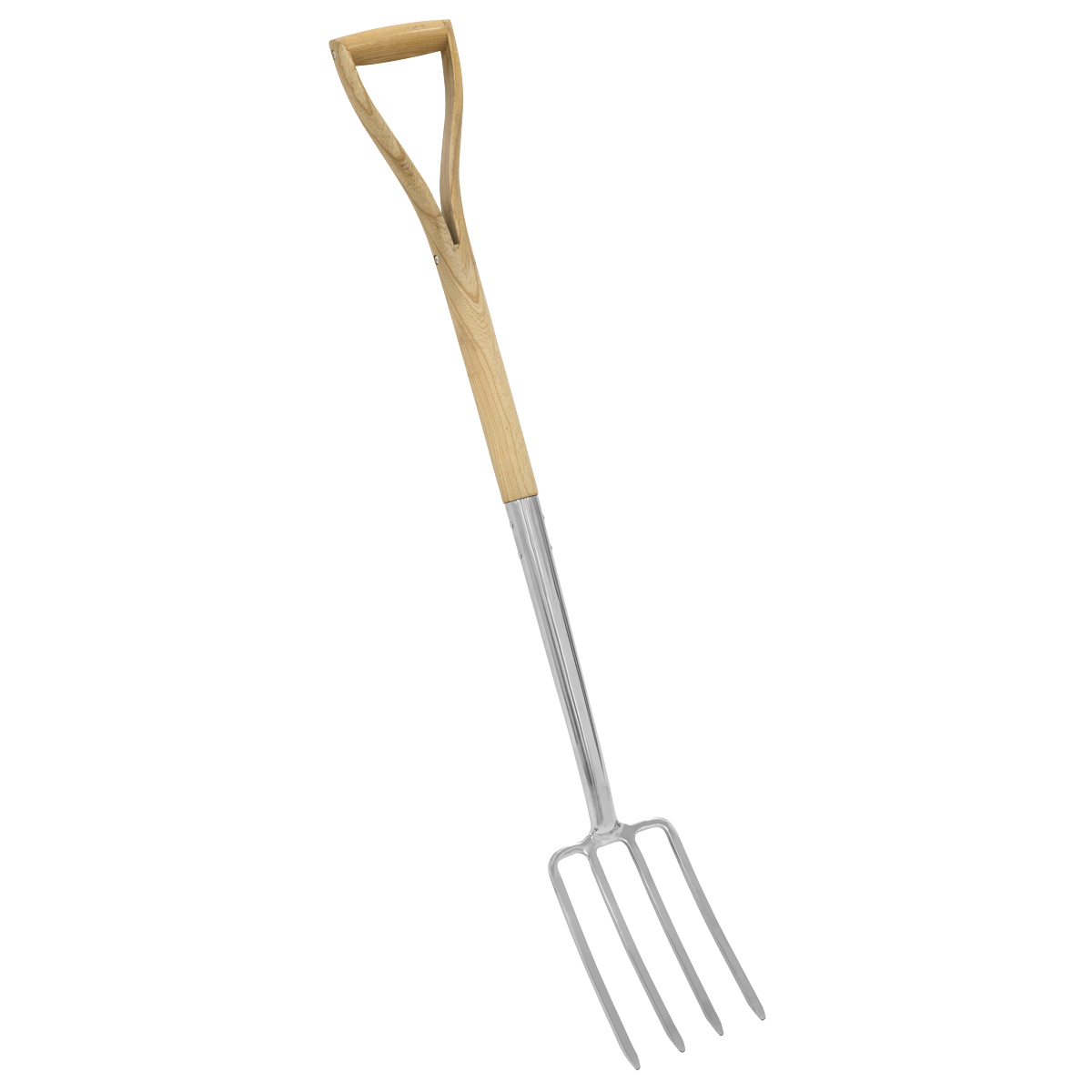 Border Fork with Ash Y Handle & Stainless Steel Tines GTWH018