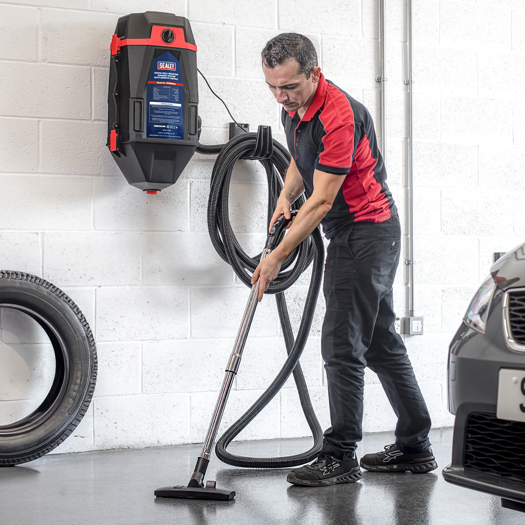 Wall Mounting Garage Vacuum with Remote Control 1200W/230V GV180WM
