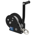 Geared Hand Winch with Brake & Cable 540kg Capacity GWC1200B
