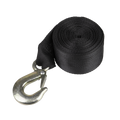 Trailer Winch Strap with Forged Hook 50mm x 7m 810kg Breaking Strength GWES12