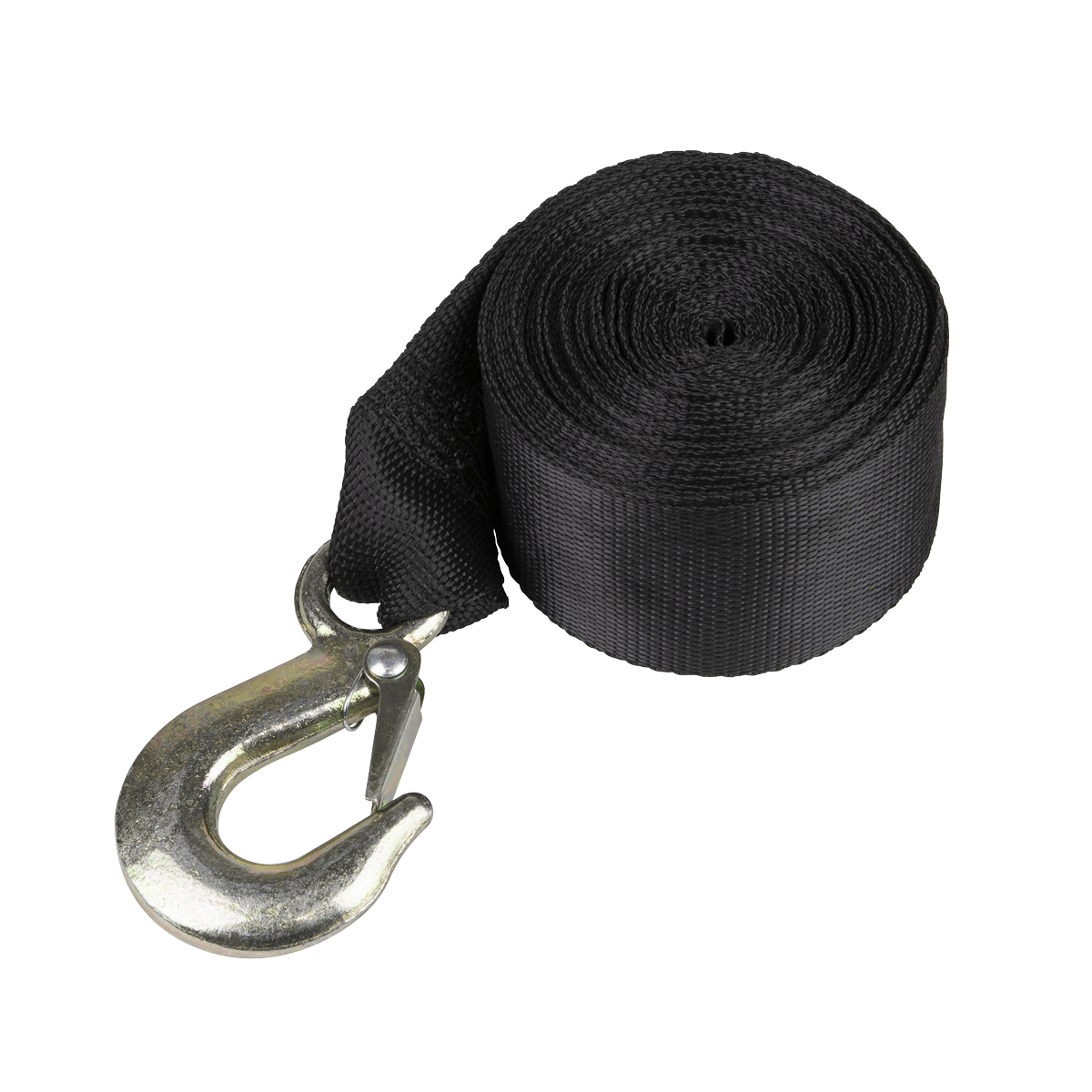 Trailer Winch Strap with Forged Hook 50mm x 10m 1350kg Breaking Strength GWES20