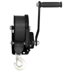 Geared Hand Winch with Brake & Webbing 540kg Capacity GWW1200B