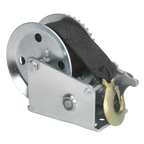 Geared Hand Winch with Webbing Strap 540kg Capacity GWW1200M