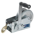 Geared Hand Winch with Webbing Strap 900kg Capacity GWW2000M