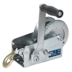 Geared Hand Winch with Webbing Strap 900kg Capacity GWW2000M