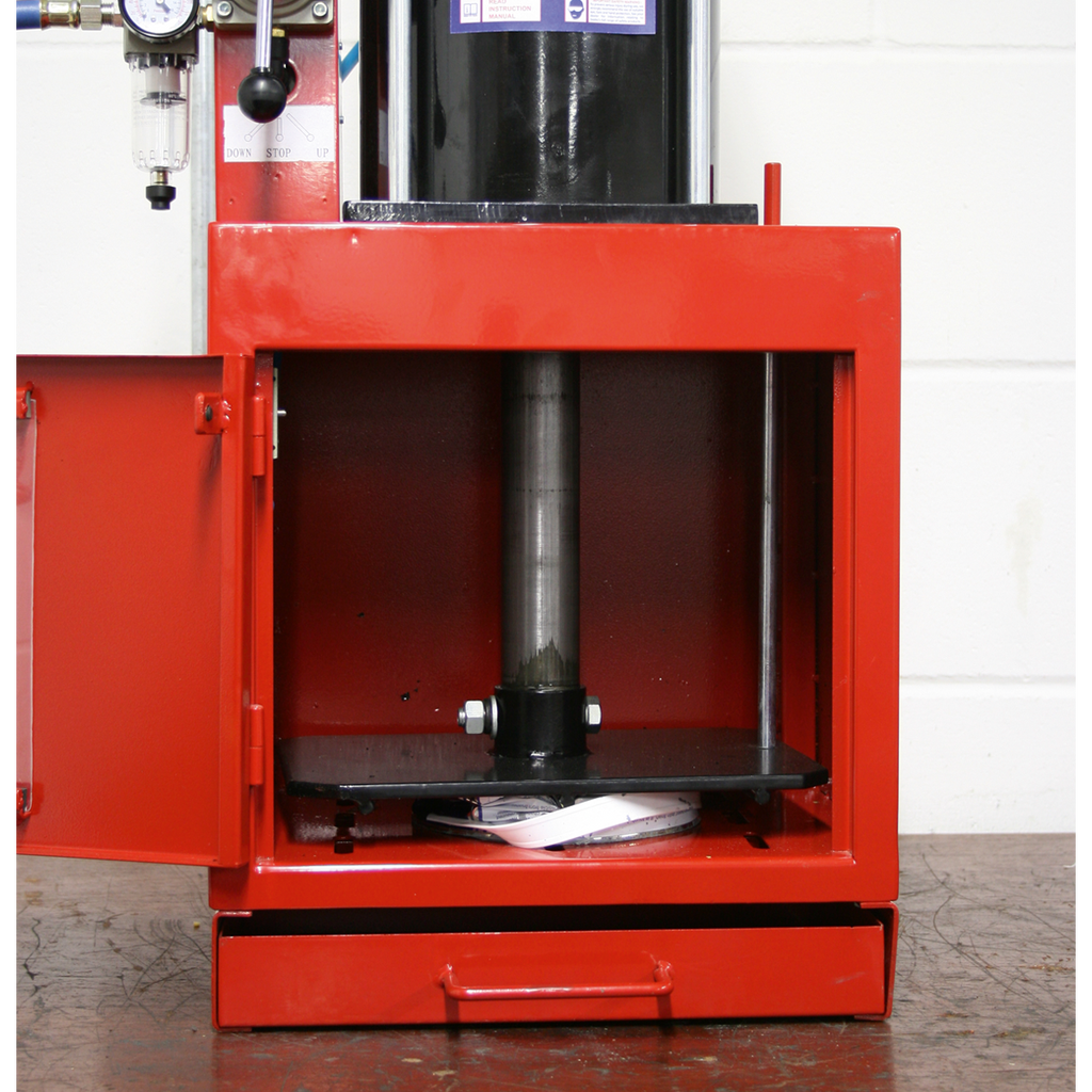 Pneumatic Paint Can Crusher 2.2 Tonne HCC08