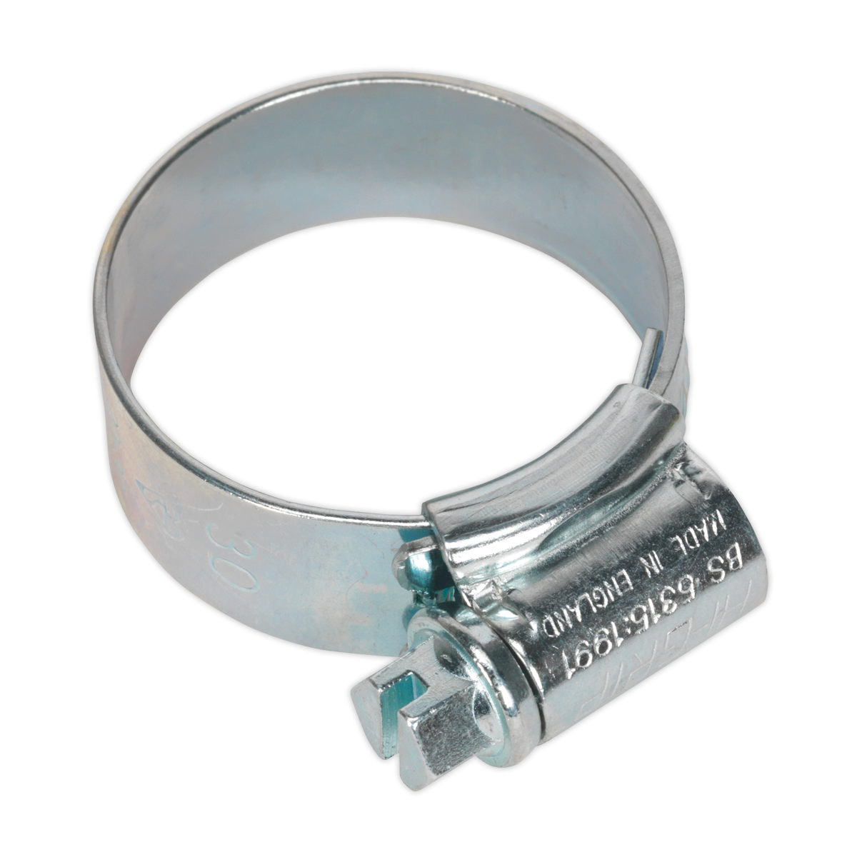 HI-GRIP® Zinc Plated Hose Clip 22-30mm - Pack of 20 HCJ1A