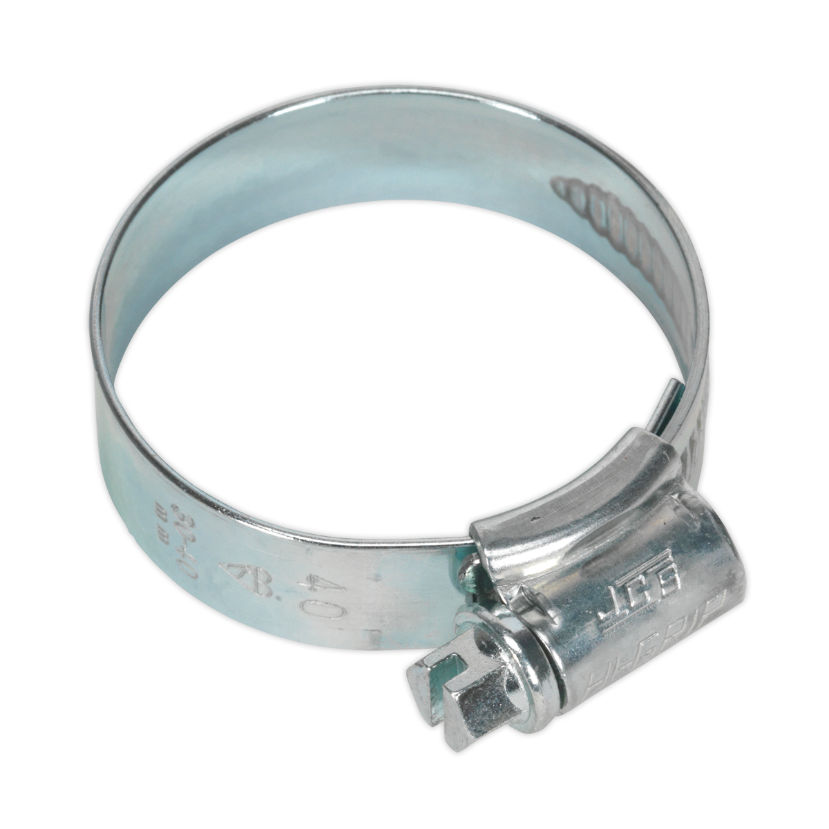 HI-GRIP® Zinc Plated Hose Clip 30-40mm - Pack of 20 HCJ1X