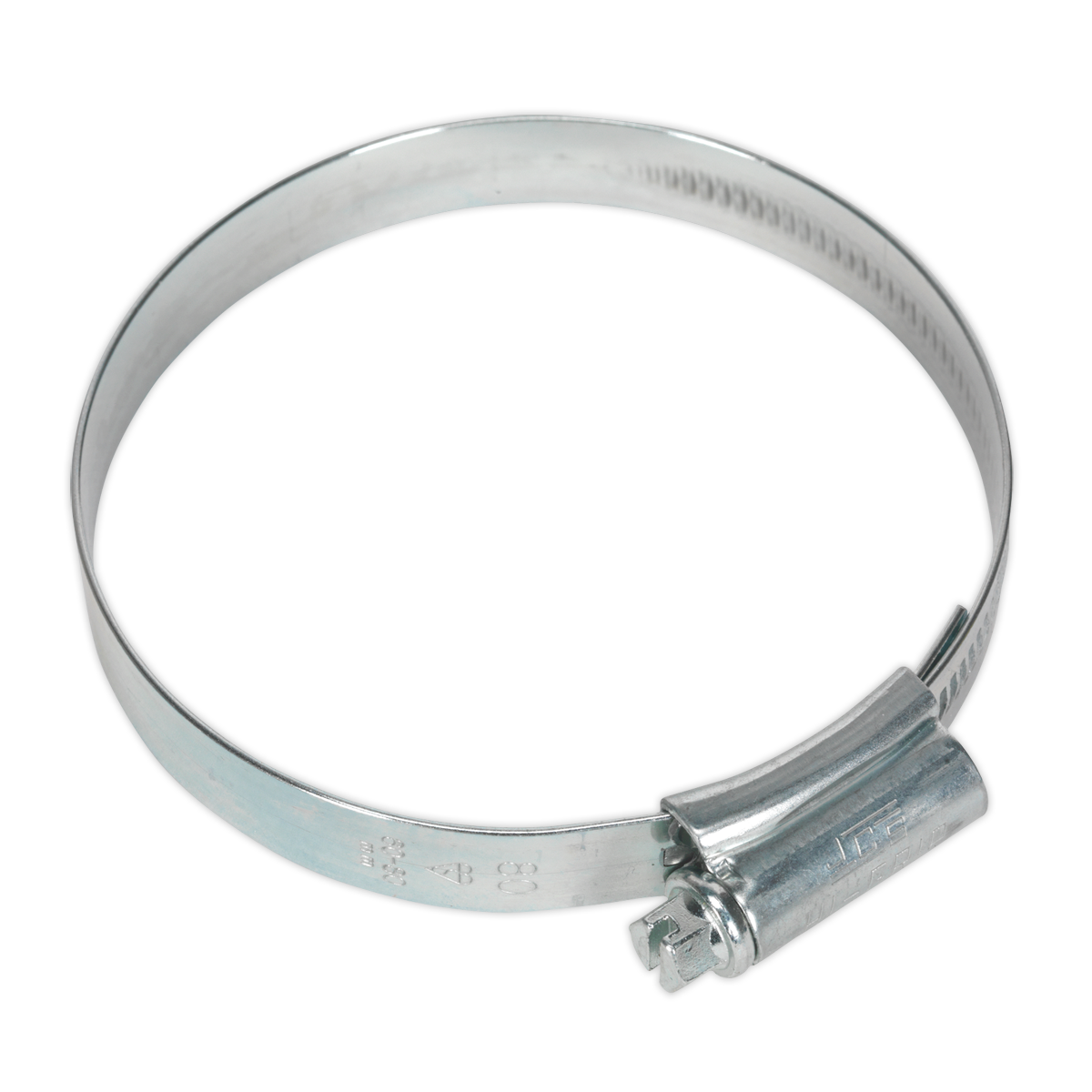 HI-GRIP® Zinc Plated Hose Clip 60-80mm - Pack of 10 HCJ3X