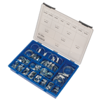 HI-GRIP® Zinc Plated Hose Clip Assortment 9.5-55mm 81pc HCJ85AC
