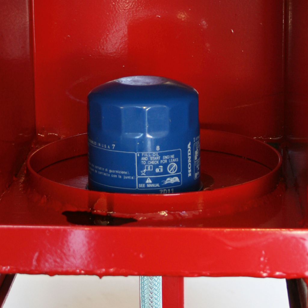 Pneumatic Oil Filter Crusher HFC08