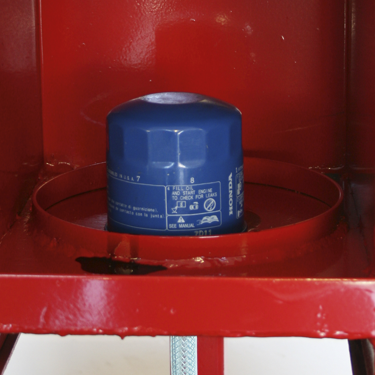 Pneumatic Oil Filter Crusher HFC08