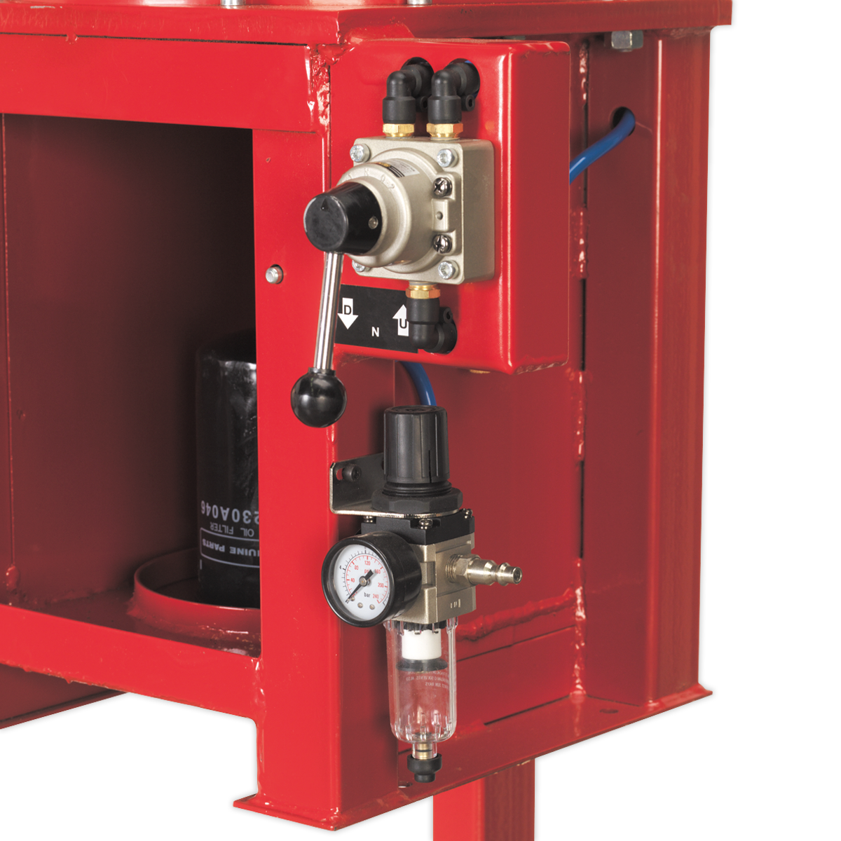 Pneumatic Oil Filter Crusher HFC08