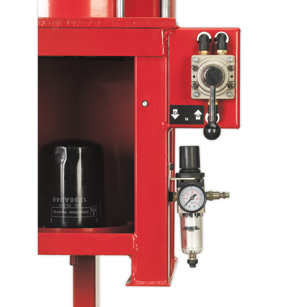 Pneumatic Oil Filter Crusher HFC08