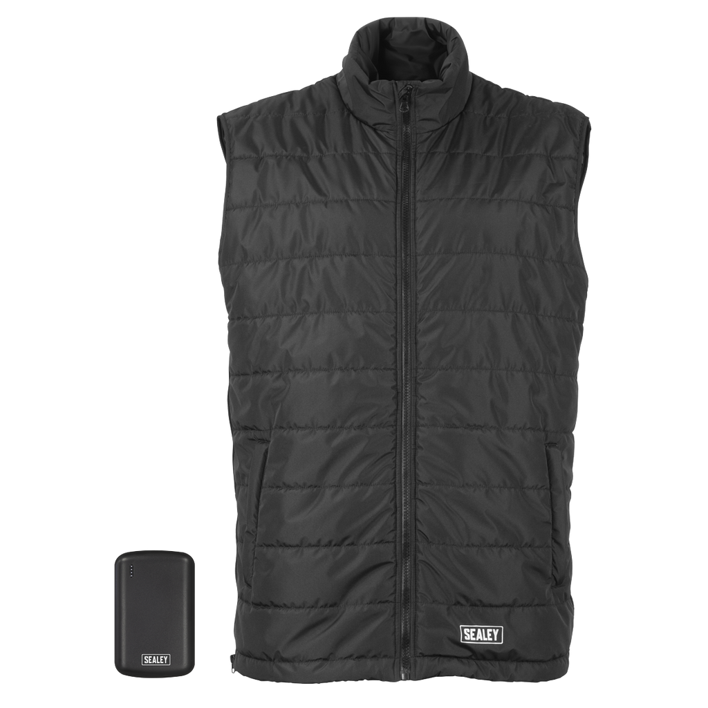 5V Heated Puffy Gilet with Power Bank - 44" to 52" Chest HG01KIT