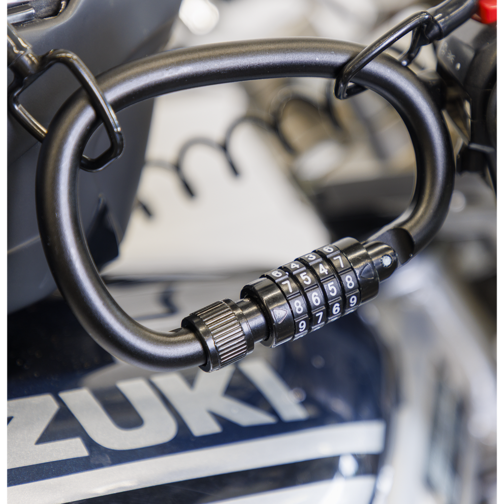 Helmet/Gear Lock with Cable HGL02