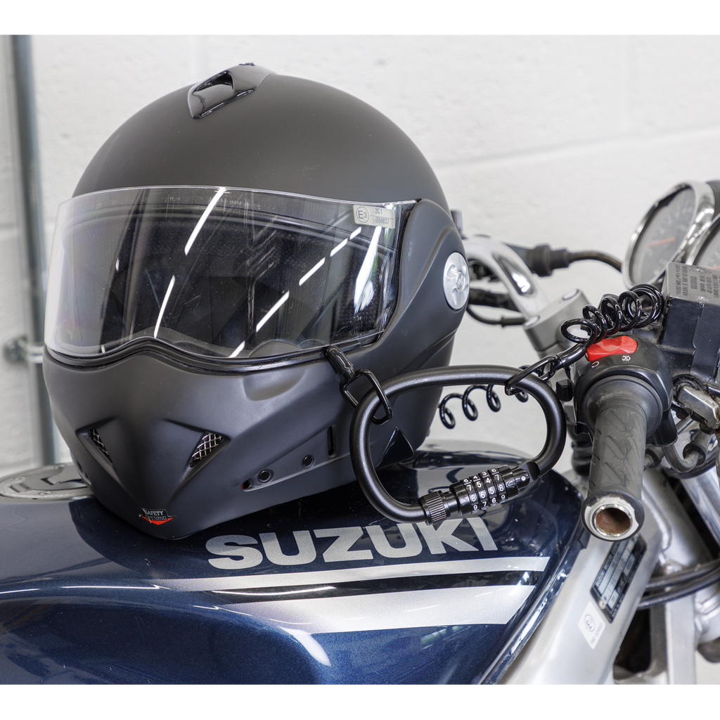 Helmet/Gear Lock with Cable HGL02