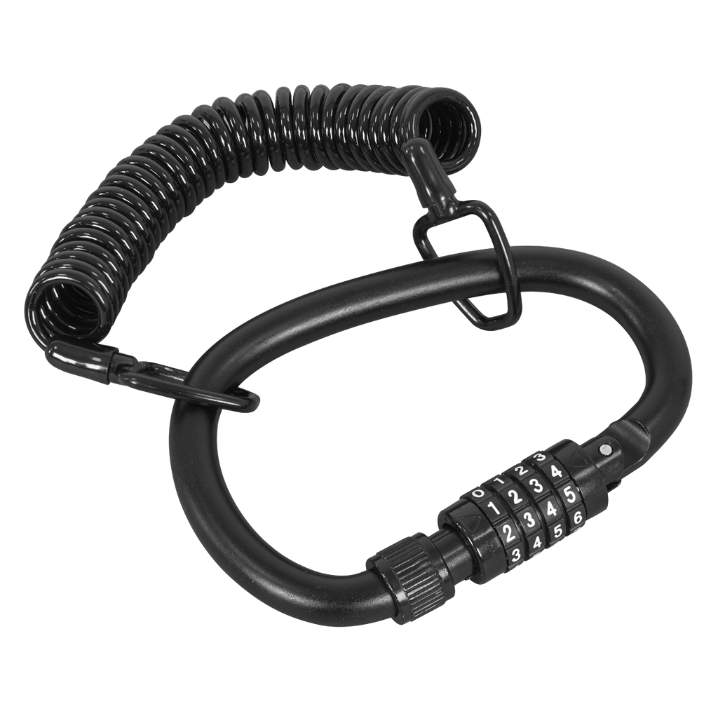 Helmet/Gear Lock with Cable HGL02