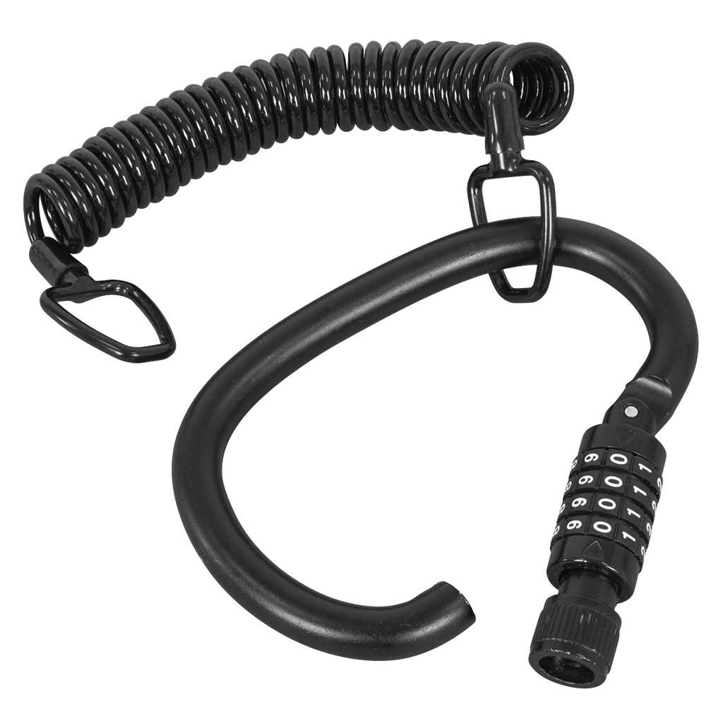 Helmet/Gear Lock with Cable HGL02