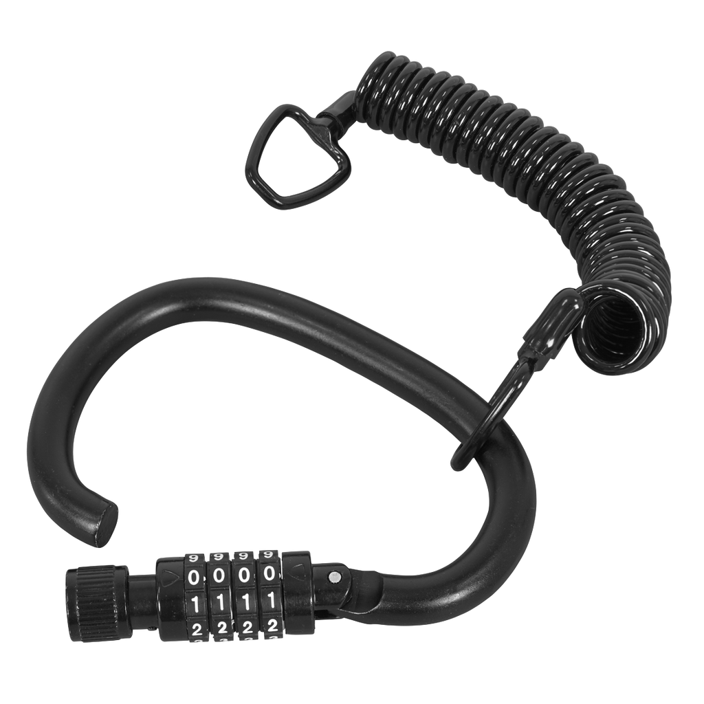 Helmet/Gear Lock with Cable HGL02