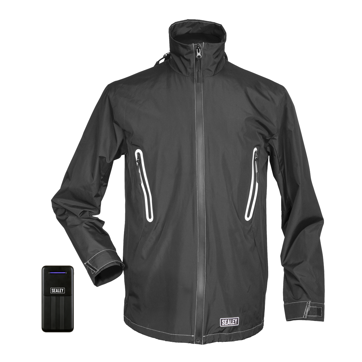 5V Heated Rain Jacket with Power Bank 20Ah - X-Large HJ08KIT
