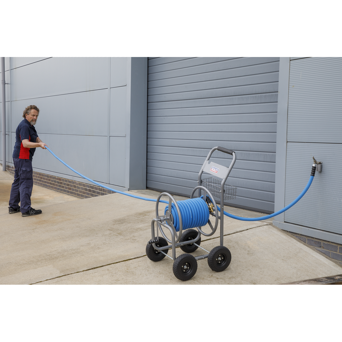 Heavy-Duty Hose Reel Cart HRCHD