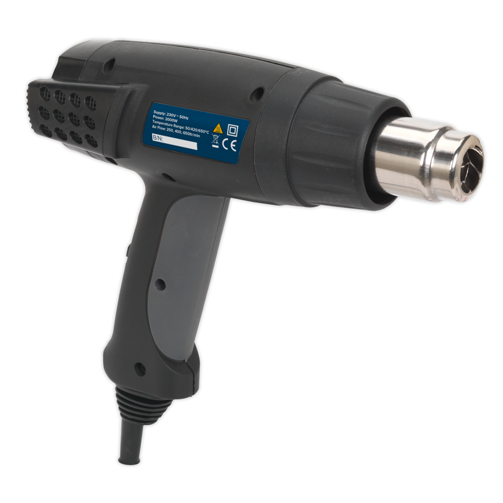 1800W 3-Speed Heat Gun 50/420/650ºC HS100
