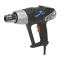 2000W Deluxe Heat Gun Kit with LCD Display 80-600°C HS104K