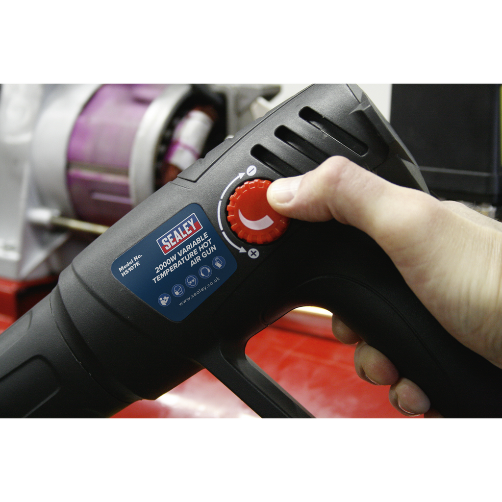 2000W Variable Temperature Heat Gun Kit 50-450°C/90-600°C HS107K