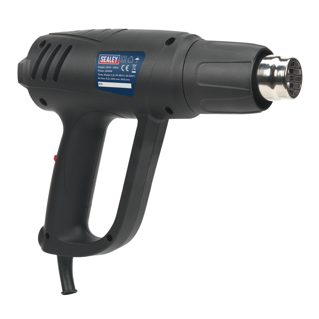 2000W Variable Temperature Heat Gun Kit 50-450°C/90-600°C HS107K