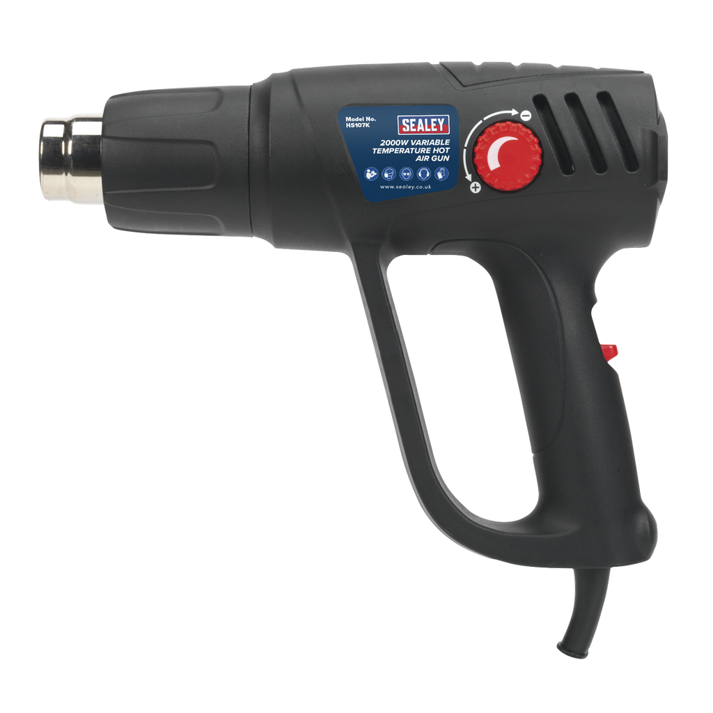 2000W Variable Temperature Heat Gun Kit 50-450°C/90-600°C HS107K