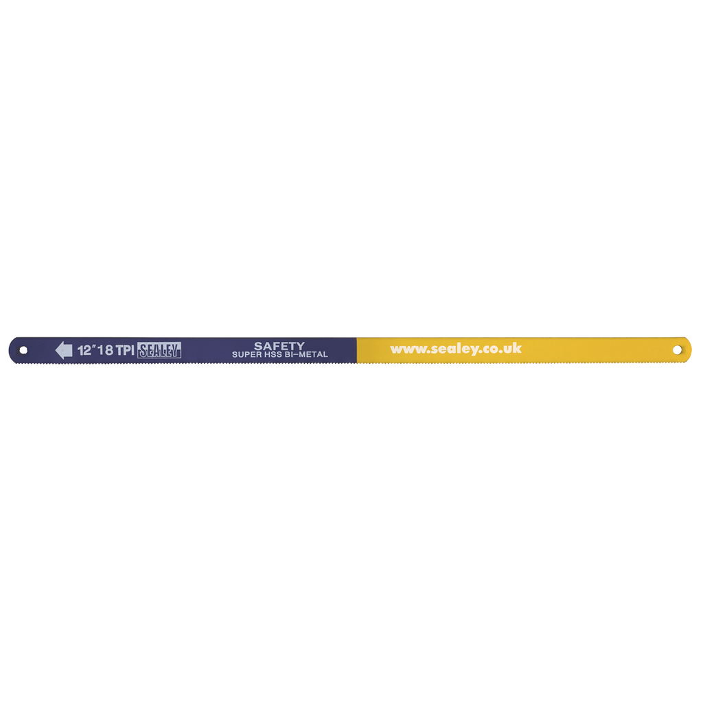 HSS Bi-Metal Hacksaw Blade 18tpi 300mm - Pack of 5 HSB0518