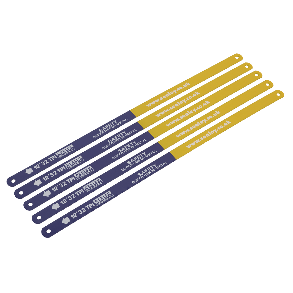 HSS Bi-Metal Hacksaw Blade 32tpi 300mm - Pack of 5 HSB0532
