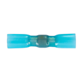 Heat Shrink Butt Connector with Crimp & Solder, Blue - Pack of 25 HSSB25B