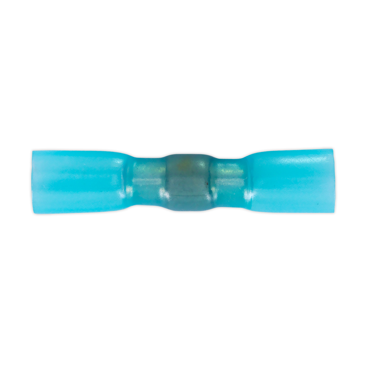 Heat Shrink Butt Connector with Crimp & Solder, Blue - Pack of 25 HSSB25B