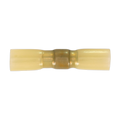 Heat Shrink Butt Connector with Crimp & Solder, Yellow - Pack of 25 HSSB25Y
