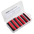 Heat Shrink Tubing Assortment 100mm 95pc - Black & Red HST100BR