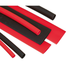 Heat Shrink Tubing Assortment 100mm 95pc - Black & Red HST100BR