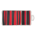 Heat Shrink Tubing Assortment 100mm 95pc - Black & Red HST100BR