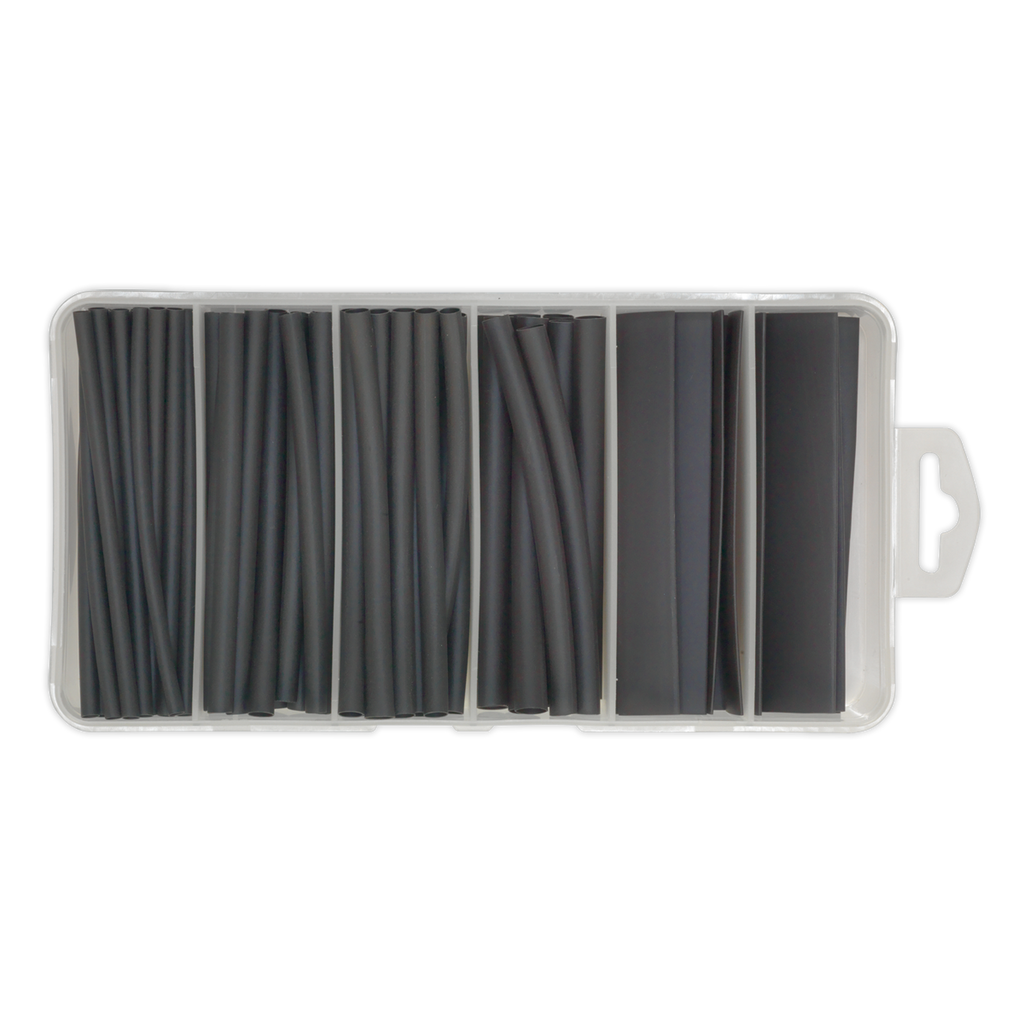Heat Shrink Tubing Assortment 100mm 95pc - Black HST100B