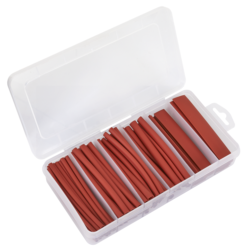 Heat Shrink Tubing Assortment 100mm 95pc - Red HST100R