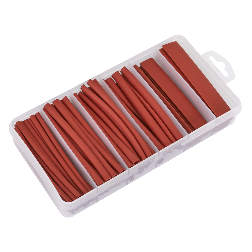 Heat Shrink Tubing Assortment 100mm 95pc - Red HST100R