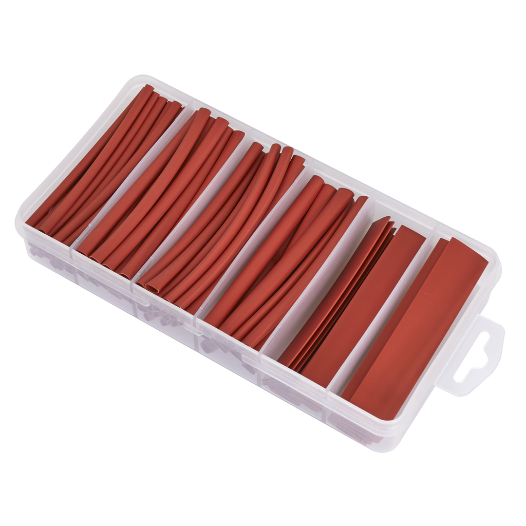 Heat Shrink Tubing Assortment 100mm 95pc - Red HST100R