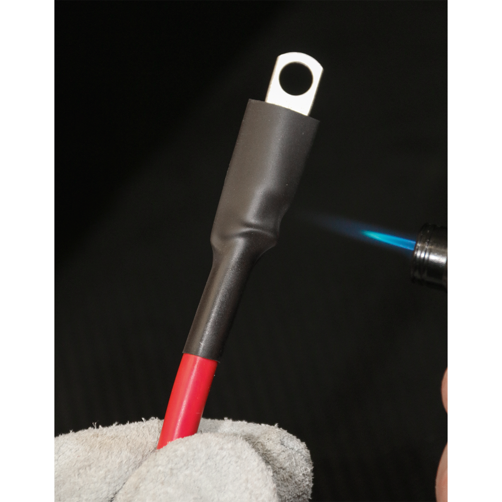 Heat Shrink Tubing 12.7-6.4mm 8m - Black HST12708