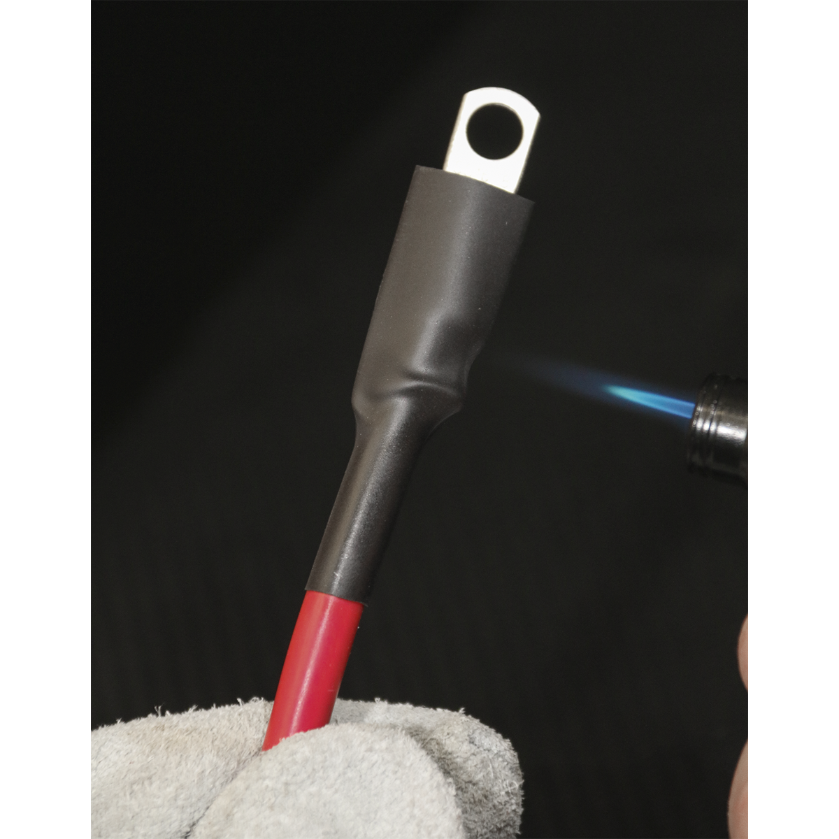 Heat Shrink Tubing 12.7-6.4mm 8m - Black HST12708