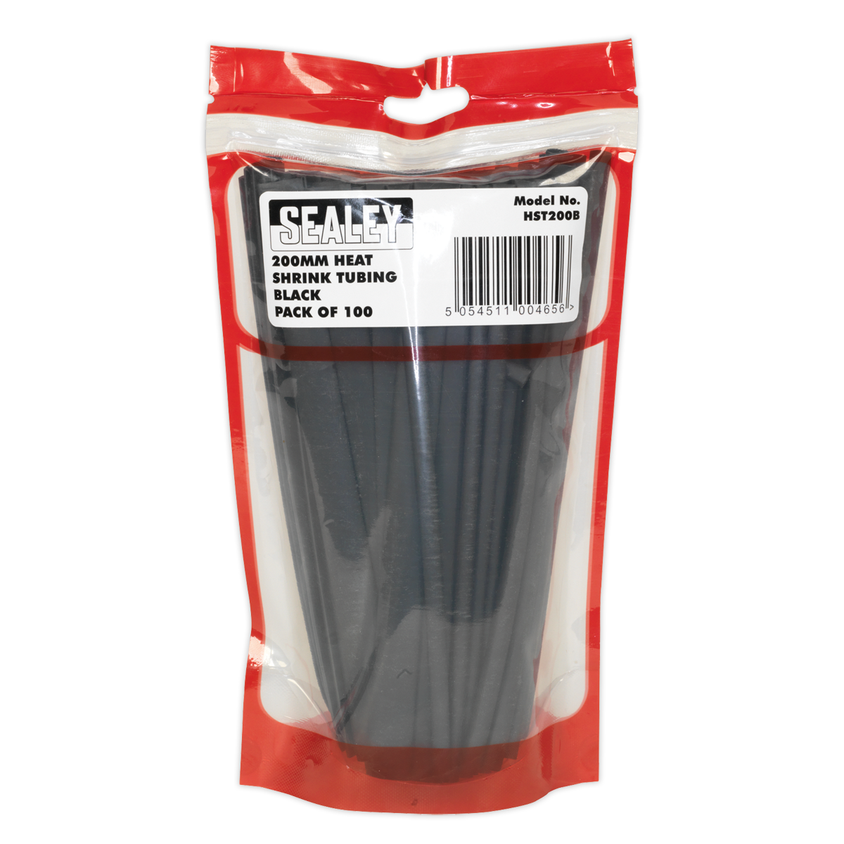 Heat Shrink Tubing 200mm 100pc - Black HST200B