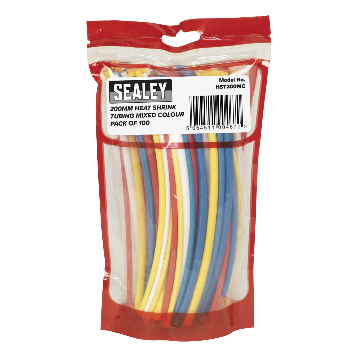 Heat Shrink Tubing 200mm 100pc - Mixed Colours HST200MC