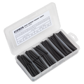 Heat Shrink Tubing Assortment 50 & 100mm 180pc - Black HST501B